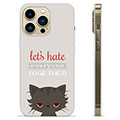 iPhone 13 Pro Max TPU Case - Angry Cat