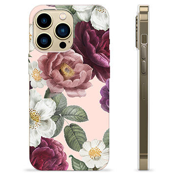 iPhone 13 Pro Max TPU Case - Romantic Flowers