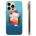 iPhone 13 Pro Max TPU Case - Winter Piggy