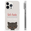 iPhone 13 Pro TPU Case - Angry Cat