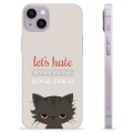 iPhone 14 Plus TPU Case - Angry Cat
