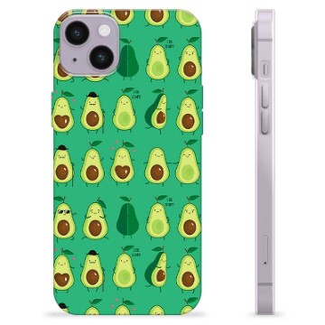 iPhone 14 Plus TPU Case - Avocado Pattern