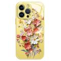 iPhone 14 Pro Max Flower Bouquet Hybrid Case - Yellow