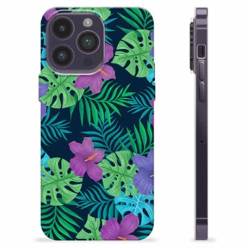 iPhone 14 Pro Max TPU Case - Tropical Flower