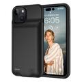 iPhone 15 Backup Battery Case - 7000mAh - Black