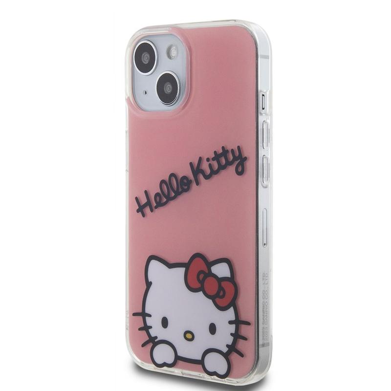 iPhone 15 Hello Kitty IML Daydreaming Case - Pink