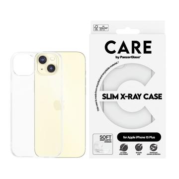 iPhone 15 Plus PanzerGlass Care Fashion Slim X-Ray Case - Transparent