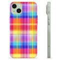 iPhone 15 Plus TPU Case - Flanel Shirt