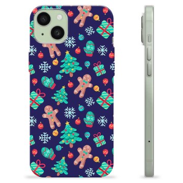 iPhone 15 Plus TPU Case - Gingerbread Man