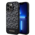 iPhone 15 Pro Guess G Cube Mag Case - Black