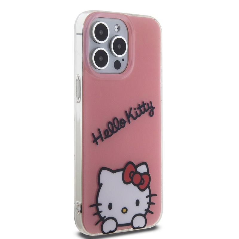 iPhone 15 Pro Max Hello Kitty IML Daydreaming Case - Pink