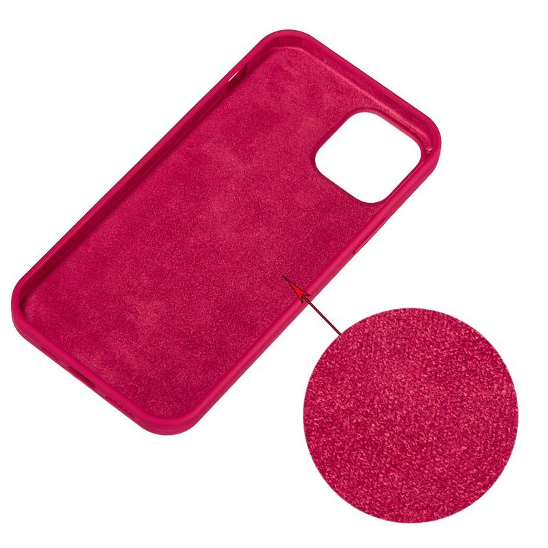 iPhone 15 Pro Max Liquid Silicone Case - Hot Pink