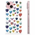 iPhone 15 TPU Case - Hearts