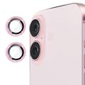 iPhone 16/16 Plus Hat Prince Glitter Camera Lens Protector - Pink