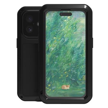 iPhone 16 Love Mei Powerful Hybrid Case - Black