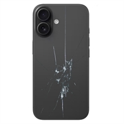 iPhone 16 Plus Back Cover Repair - Glass Only - Black