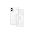 iPhone 16 Plus Ksix Flex MagCharge Hybrid Case - Transparent