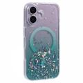 iPhone 16 Plus Sparkle Glow MagSafe Case - Green