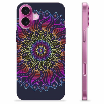 iPhone 16 Plus TPU Case - Colorful Mandala