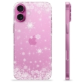 iPhone 16 Plus TPU Case - Snowflakes