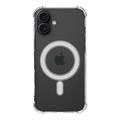 iPhone 16 Plus Tactical MagForce Plyo Case with Reinforced Corners and MagSafe - Clear