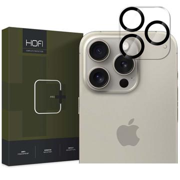 iPhone 16 Pro/16 Pro Max Hofi Cam Pro+ Tempered Glass Camera Lens Protector - Transparent / Black