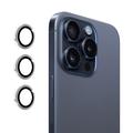 iPhone 16 Pro/16 Pro Max Hat Prince Camera Lens Protector - Silver