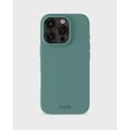 iPhone 16 Pro Holdit Silicone Case - Moss Green