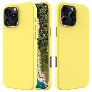 iPhone 16 Pro Liquid Silicone Case - Yellow