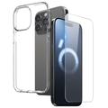 iPhone 16 Pro Max Northjo 2-in-1 Protection Set - 9H - Clear