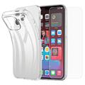 iPhone 16 Pro Max Saii 2-in-1 TPU Case & Tempered Glass Screen Protector - 9H