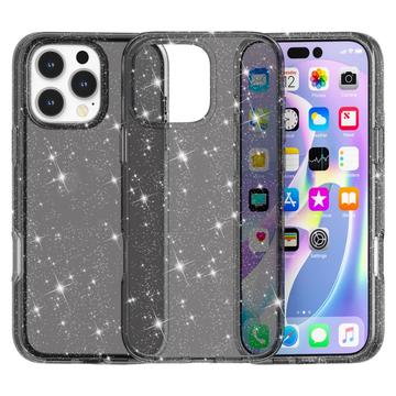 iPhone 16 Pro Max Stylish Glitter Series Hybrid Case