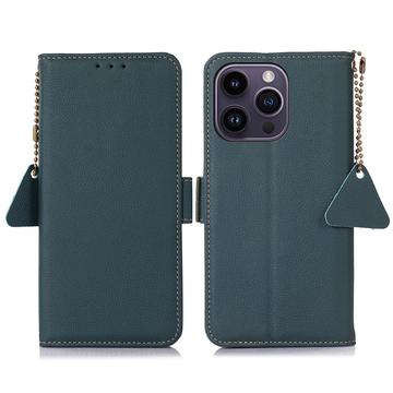 iPhone 16 Pro Max Wallet Leather Case with RFID