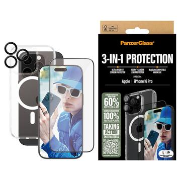 iPhone 16 Pro PanzerGlass 3-in-1 Protection Bundle