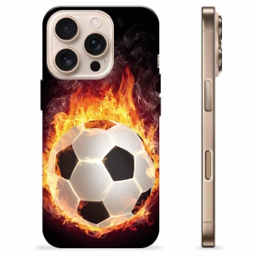 iPhone 16 Pro TPU Case - Football Flame