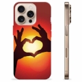 iPhone 16 Pro TPU Case - Heart Silhouette