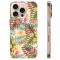 iPhone 16 Pro TPU Case - Pink Flowers