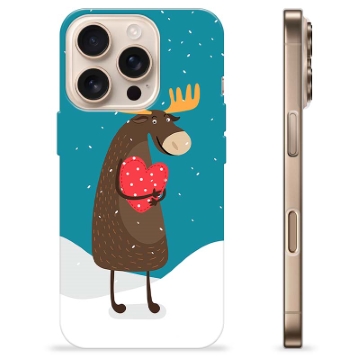 iPhone 16 Pro TPU Case - Cute Moose