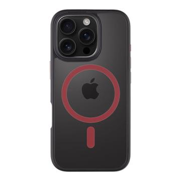 iPhone 16 Pro Tactical MagForce Hyperstealth 2.0 MagSafe Case - Black / Red