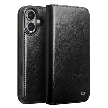 iPhone 16 Qialino Classic Wallet Leather Case