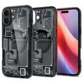 iPhone 16 Spigen Ultra Hybrid Mag Case - Black / Zero One