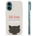 iPhone 16 TPU Case - Angry Cat