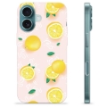 iPhone 16 TPU Case - Lemon Pattern