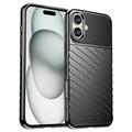 iPhone 16 Thunder Series TPU Case - Black