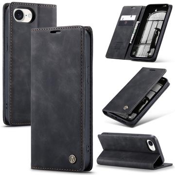 iPhone 16e Caseme 013 Series Wallet Case - Black