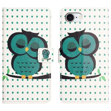 iPhone 16e Style Series Wallet Case - Owl