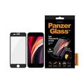 iPhone 6/6S/7/8/SE (2020)/SE (2022) PanzerGlass Case Friendly CamSlider Screen Protector - 9H - Black Edge