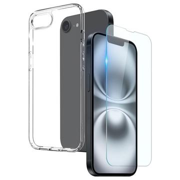 iPhone 16e Northjo 2-in-1 Protection Set - 9H - Clear