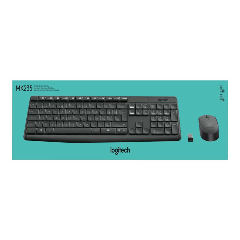 Logitech MK235 Wireless Keyboard and Mouse Set