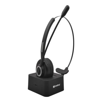 Sandberg Bluetooth Office Headset Pro Wireless Headset - Sort